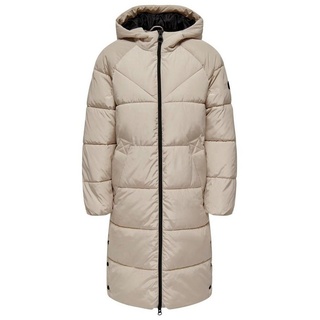 ONLY Wintermantel ONLY Damen langer Puffer-Mantel OnlNewAmanda Winter-Jacke Oversize beige XLmarkendealer