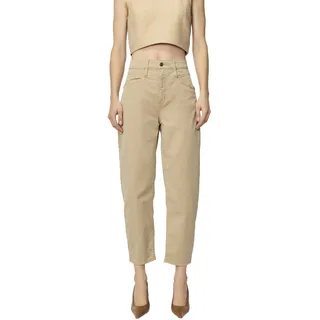 MAC Bora Barrel-Fit Hosen Beige 36