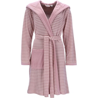 Esprit Bademantel Striped Hoody rosa XL