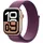 GPS 42 mm Aluminiumgehäuse roségold Sport Loop pflaume
