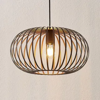LINDBY Nahele 1-flg. 40 cm braun Metall vintage