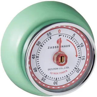 ZASSENHAUS Küchentimer Zassenhaus - Küchentimer Magnet "Speed" mint-grün 072365 Eieruhr grün