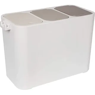 Onvaya Mülltrennsystem Ben 27 l Creme-weiß