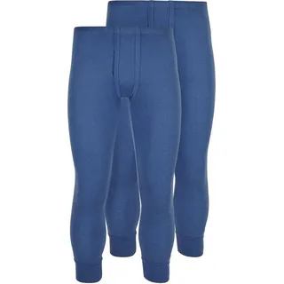 normani Thermounterhose 2 Stück Herren Thermo-Unterhose Thermounterwäsche Skihose Unterziehhose blau 8/L