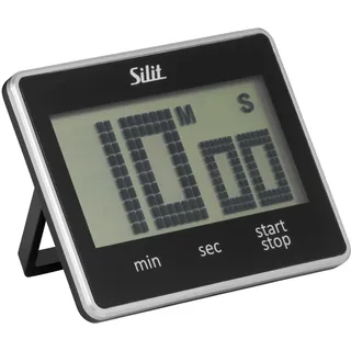 Silit Attimo Digitaler Kurzzeitmesser 9 x 7 cm Kunststoff schwarz