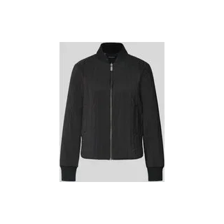 Jacke mit Stehkragen und Eingrifftaschen, Dunkelgrau, L