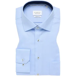 Eterna Modern Fit Langarmhemd Blau 39