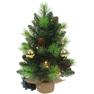 Näve Leuchten Led-Tannenbaum "Noel" Gold (Farbe: Grün)