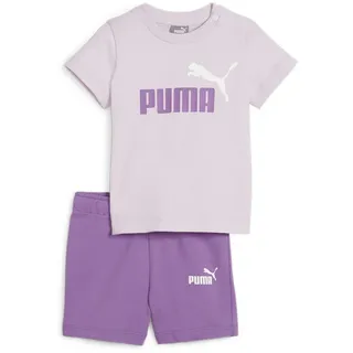 Puma Minicats T-Shirt & Shorts Baby-Set 59 grape mist 74