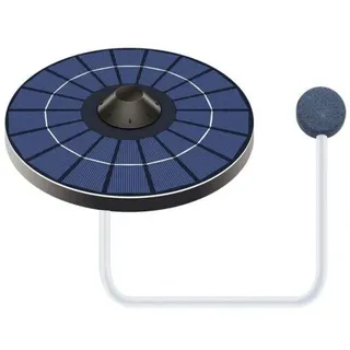 Solare Sauerstoffpumpe Für Teiche Mit Luftschlauch Und Sprudelstein, Fischbelüfter, Vogeltränke, Springbrunnen, Kleiner Teich - Kzq