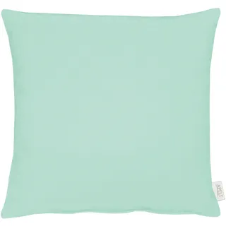 APELT Dekokissen 4362 Rips Uni 40 x 40 cm Blau/Türkis