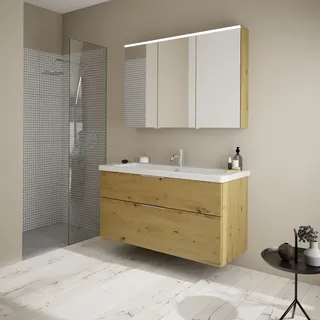 Burgbad Eqio 3-tlg. Eiche Dekor Urban