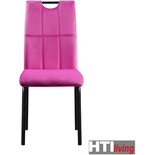 Hti-Living Esszimmerstuhl Denton Velvet pink