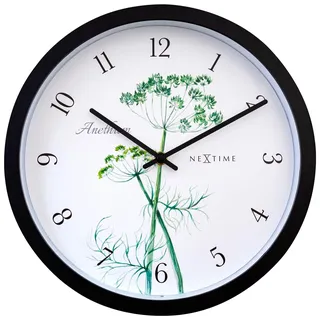 Nextime Wanduhr 30,5 cm 4315 schwarz