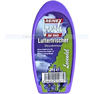 Duftspender Reinex Gel Lufterfrischer 125 g Lavendel angenehmer und beruhigender Raumduft