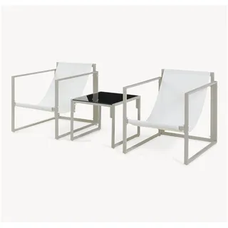casa.pro Karg Loungeset 3-tlg. beige