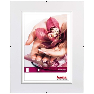 Hama Rahmenloser (Bilderrahmen Clip Fix, Anti-Reflex-Glas, 28 x 35 cm)