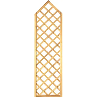 Tetzner & Jentzsch Sichtschutzzaun Gotik-Ranki 60 x 210 cm grün Holz
