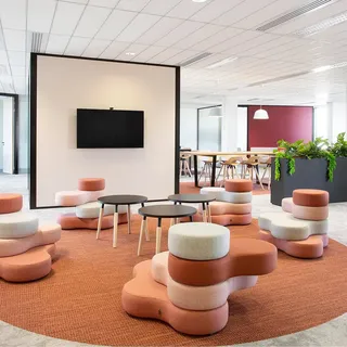 Modularer Pouf Mila Round
