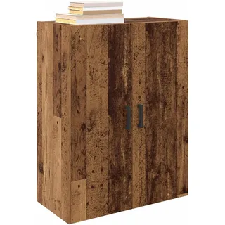 vidaXL Wandschrank 2 pcs 69,5 x 34 x 90 cm Braun Holzwerkstoff