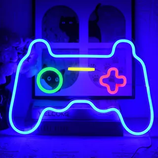 Neon-gaming-neonlichter, Led-neon-wanddeko, Neon-schilder Für Kinderzimmer, Spielbereich, Neon-partyraum-deko