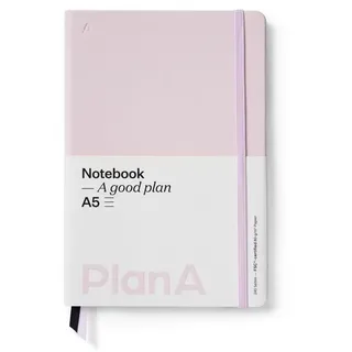 Notizbuch A5 Hardcover Liniert Magnolia Pink
