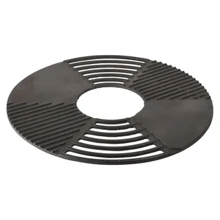 esschert_des Grillplatte Ø 60 cm Gusseisen Schwarz