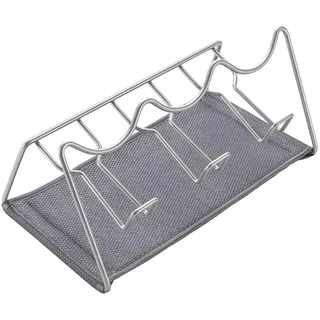 Metaltex Weinregal 30 x 17 x 14 cm Silber