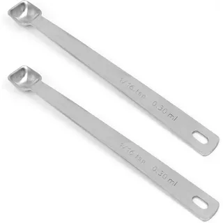 1/16 Teelöffel (0,3 Ml) Einzelne Messlöffel, Nur Kleine Einzelne Messlöffel Aus Edelstahl