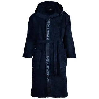 Emporio Armani Sponge Bademantel Blau M
