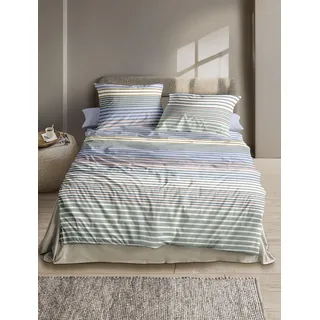 IRISETTE Lotus 8578 Blau 155 x 220 cm + 2 x 80 x 80 cm