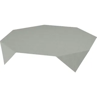 Duni Tischdecke Dunisilk 84 x 84 cm Grau