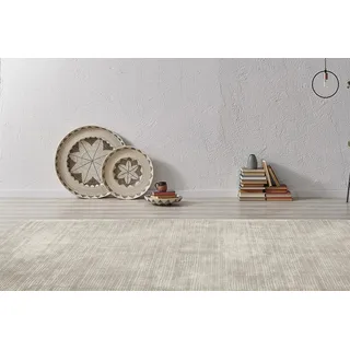 Padiro Bridget 125 Kurzflorteppich 80 x 150 cm Beige