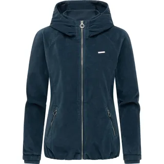 Ragwear Damen, Cordjacke Übergangsjacke aus Kord mit Kapuze Dizzie Cordy YOUMODO Petrol Gr. M - M