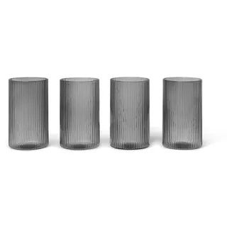 Ferm Living Ripple Glas 0,14 l 4 St.