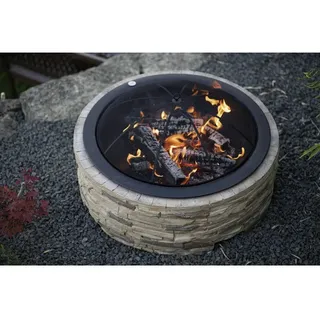 Westmann Feuerstelle Ø 90 cm Braun