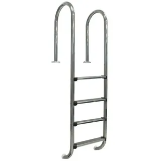 Gre Accessories Leiter Für Einbaupool 4 Stufen - Silver - One Size