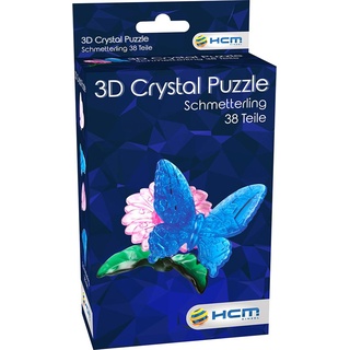HCM Kinzel 3D Crystal Schmetterling (38 Teile)