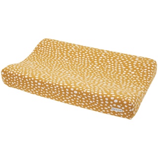 Meyco Baby Wickelauflagenbezug Cheetah Honey Gold (1-tlg), 50x70cm gelb