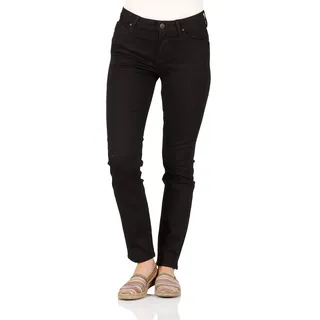 Lee Damen Slim Slim Jeans ELLY L305FS, Gr. W33/L33, Schwarz (Black Rinse 47) - 33W / 33L