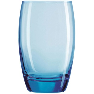 Arcoroc ARC C9687 Salto Ice Blue Longdrink, 350ml, Glas, transparent, 6 Stück