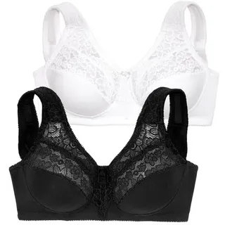 petite fleur by lascana Entlastungs-BH Spitze Schwarz 75D