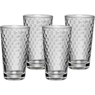 WMF Gläser-Set CoffeeTime, Glas, Hitzebeständiges Glas, 4-teilig weiß