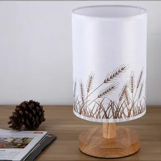 Nachttischlampen, Dimmbare Nachttischlampen, Leselampen Für Wohnzimmer, Kinderzimmer, Studentenwohnheim, Büro (mit Led-leuchtmittel), Weiß - Dimmbar