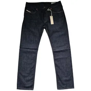 Diesel Gerade Jeans Waykee 0088Z (Regular Straight, Tiefdunkelblau 100% Baumwolle) 5-Pocket-Style W33
