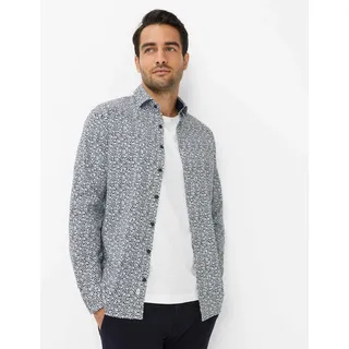 Brax Langarmhemd Olivgrün 3XL