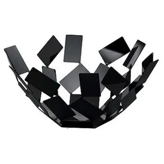 Alessi La Stanza dello Scirocco Obstschale Schwarz 2-tlg.