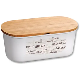 Kesper | Brotbox mit Schneidebrett, PET, 34 x 18 x 14 cm | 38500