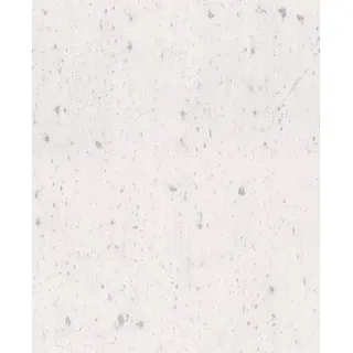 Xora Vliestapete, Weiß, Kunststoff, Papier, Glitzer, 52x1000 cm, Made in Europe, Tapeten & Wandverkleidungen, Vliestapeten