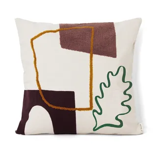 Ferm Living - Mirage Kissen, Leaf